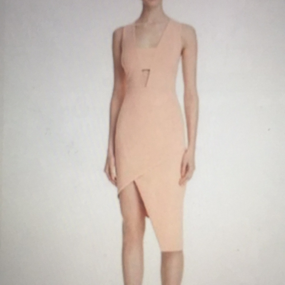 BLACK asymmetrical cocktail dress